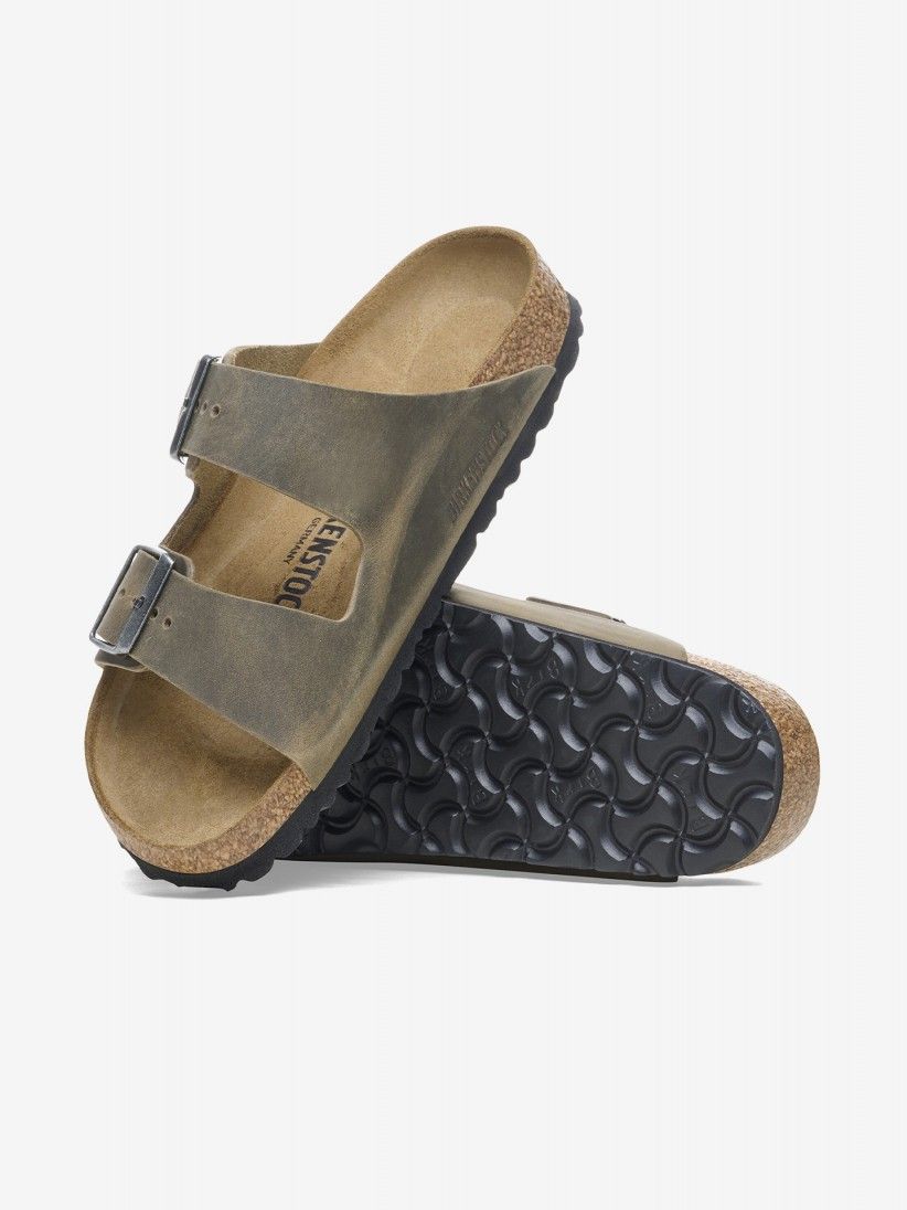 Birkenstock Arizona Oiled Leather Slides