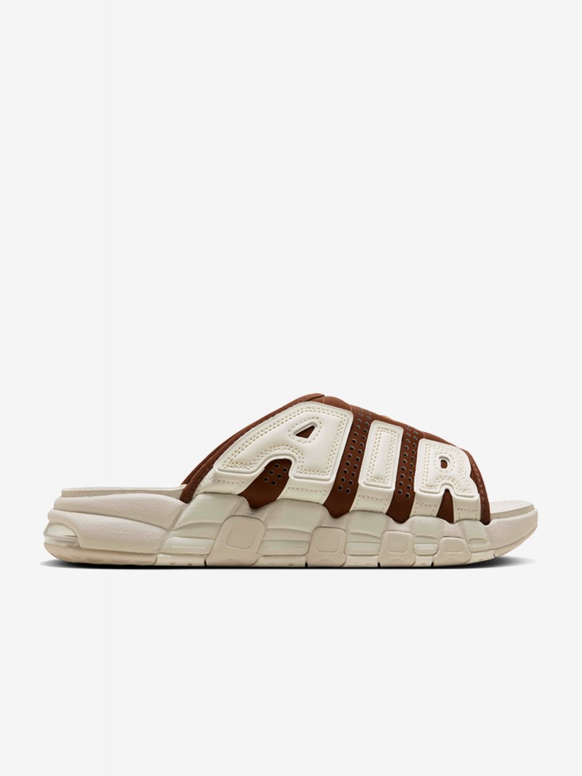 Nike Air More Uptempo Brown Slides