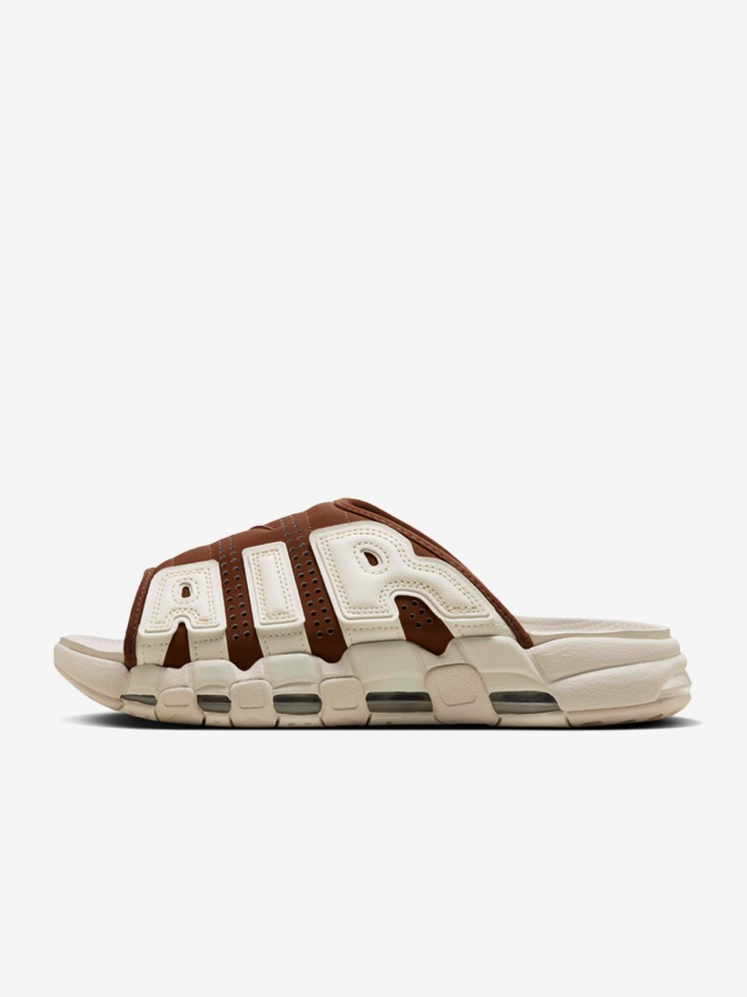 Chanclas Nike Air More Uptempo Marrn