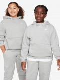 Sudadera con Capucha Nike Sportswear Club Fleece Kids Gris