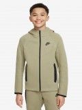 Nike Sportswear Tech Fleece Junior Olive Green Jacket