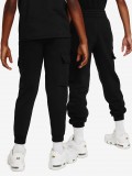 Pantalones Nike Sportswear Club Fleece Negros Junior