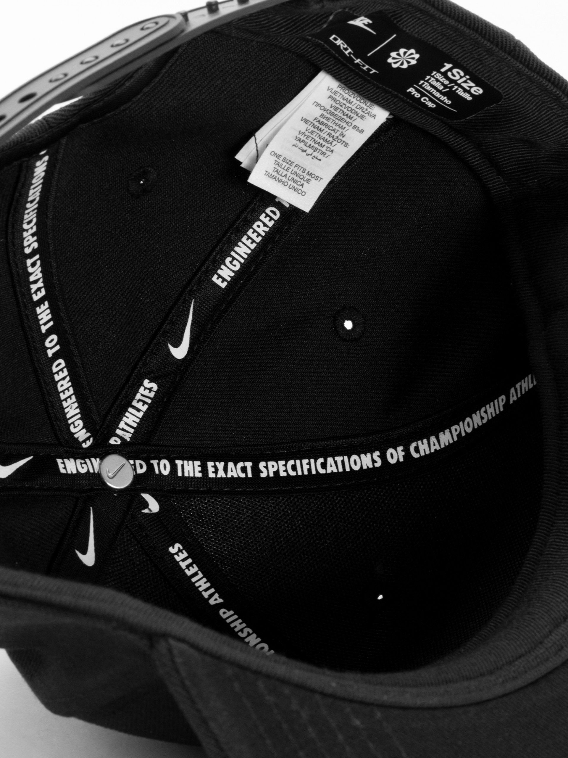 Boné Nike Dri-FIT Pro Preto