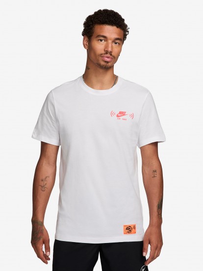T-shirt Nike Sportswear Swoosh Branca