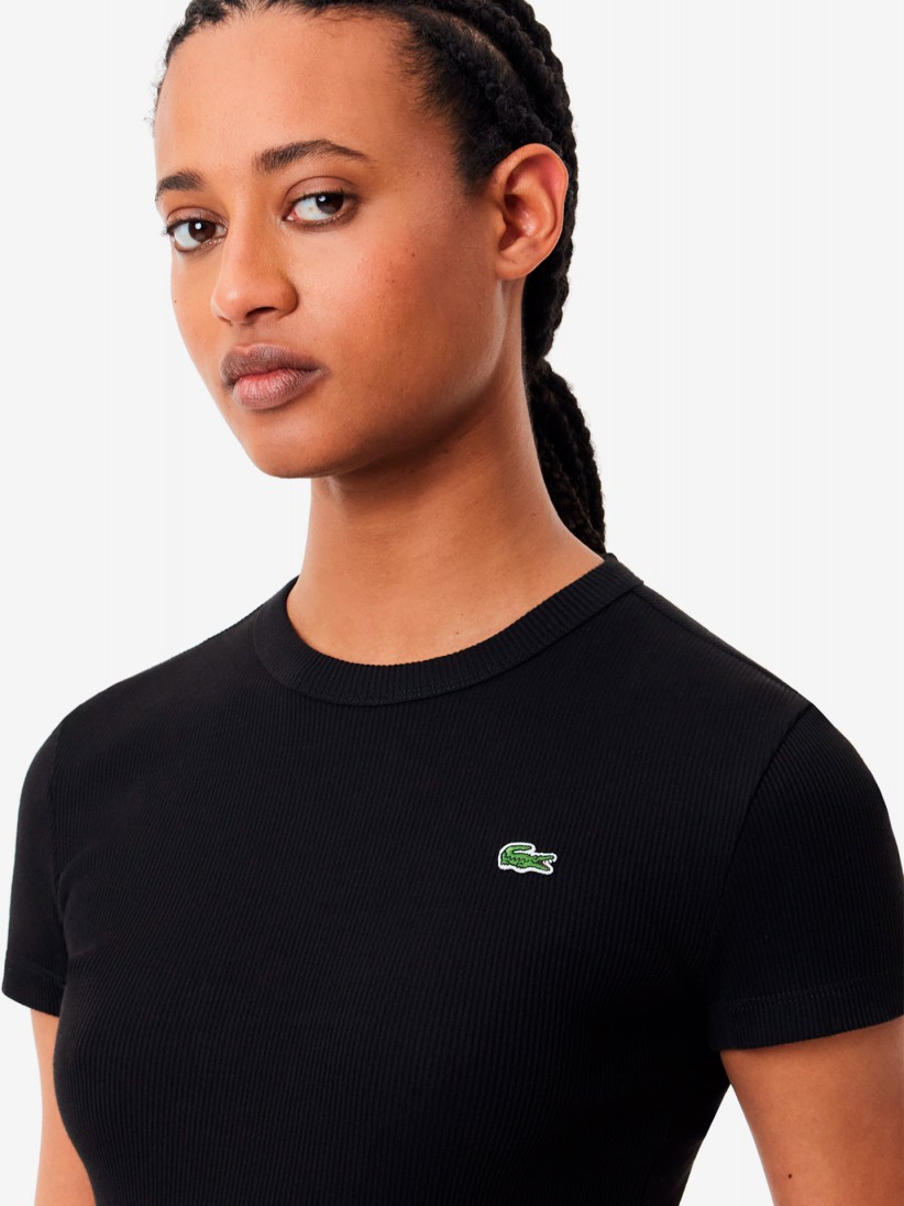 Camiseta Lacoste Negra