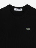 Lacoste Ribbed Black T-shirt