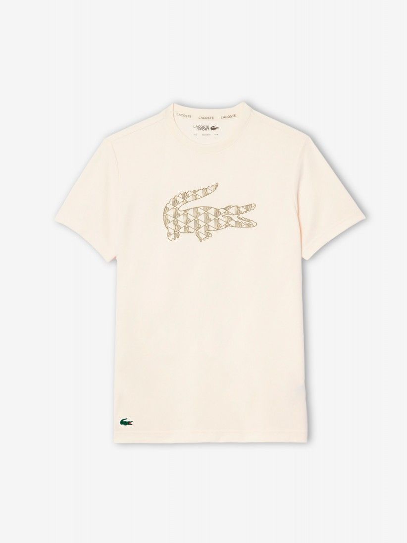 Lacoste Fall Croc Beige T-shirt