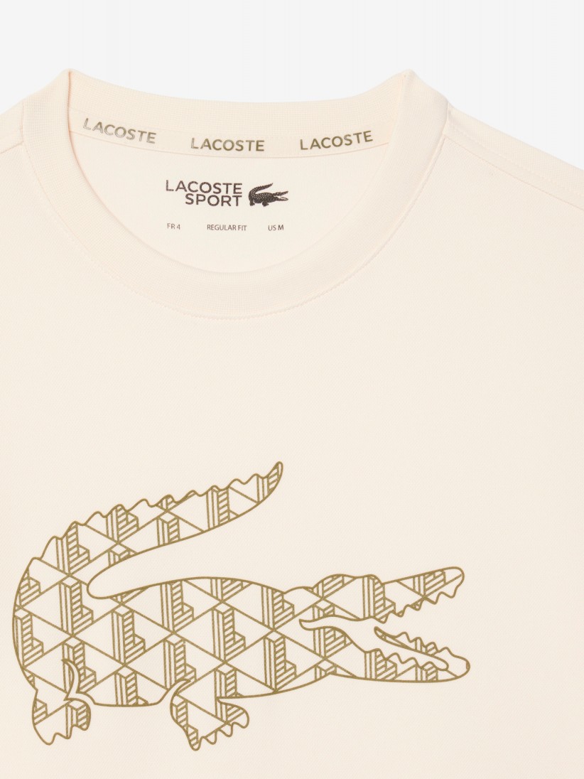 Lacoste Fall Croc Beige T-shirt