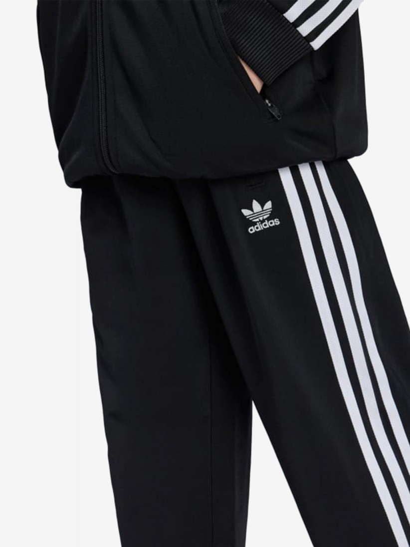 Adidas Firebird Adicolor J Black Trousers