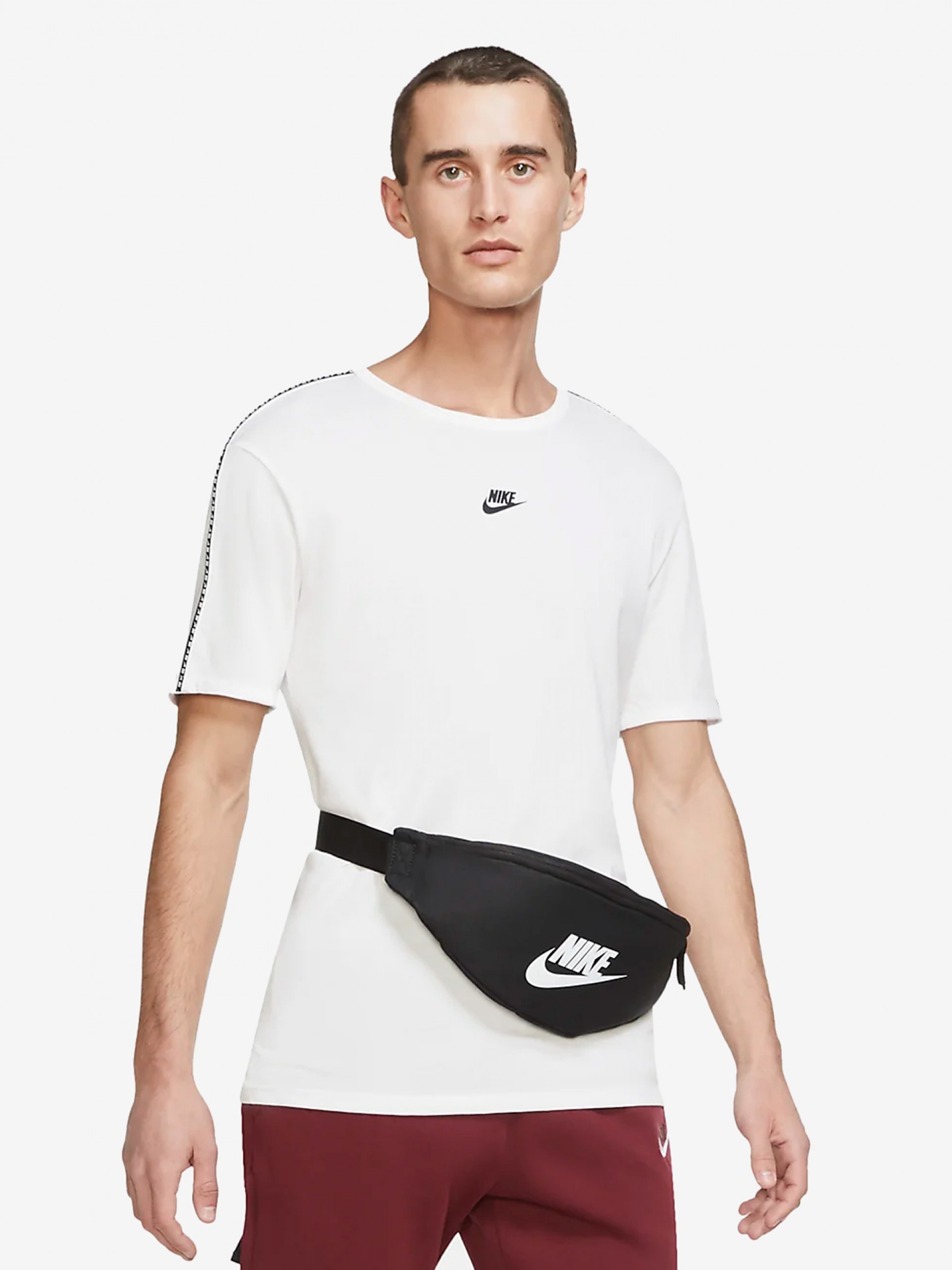 Nike Heritage Black Waist Bag