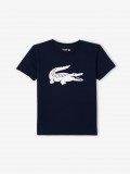 T-shirt Lacoste Croc Kids Azul