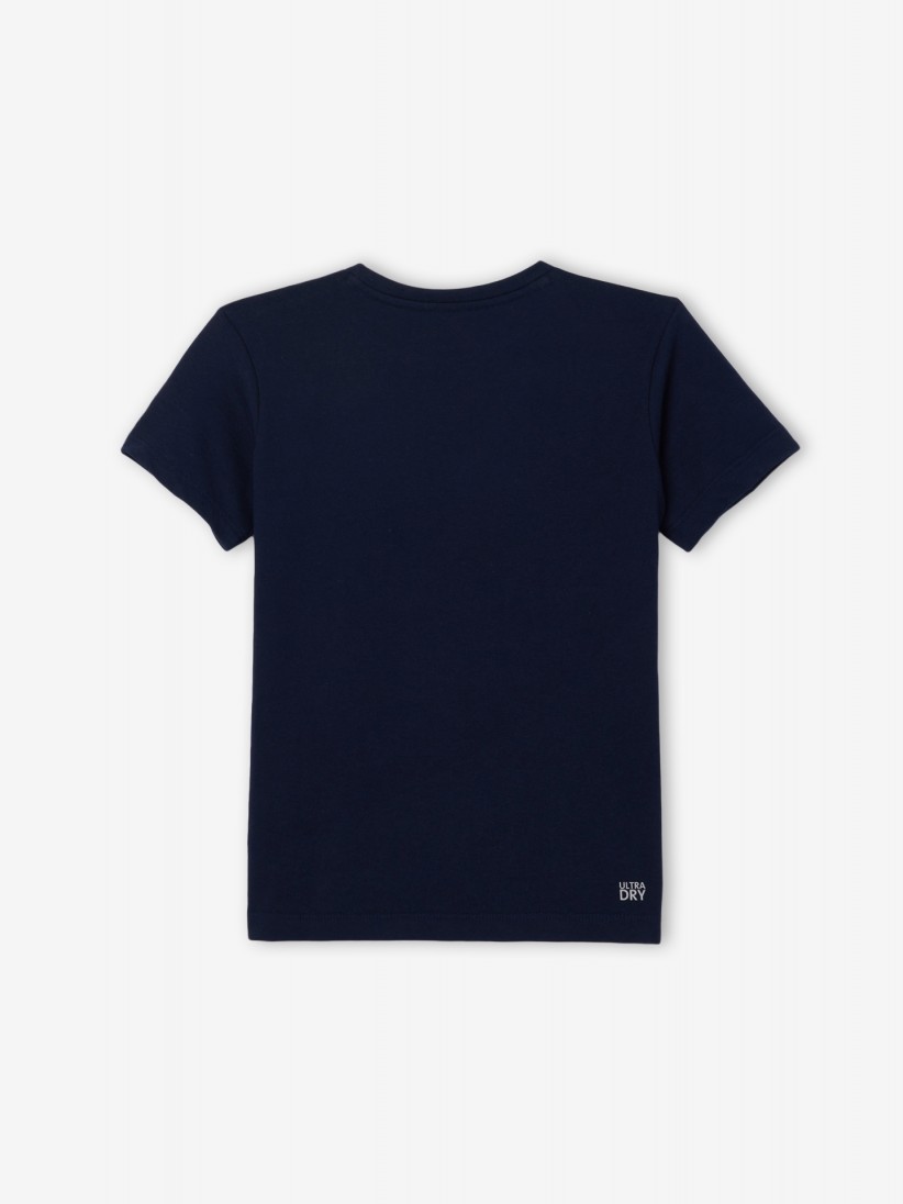 Camiseta Lacoste Croc Kids Azul