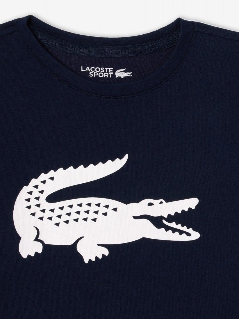 Lacoste Croc Kids Blue T-shirt