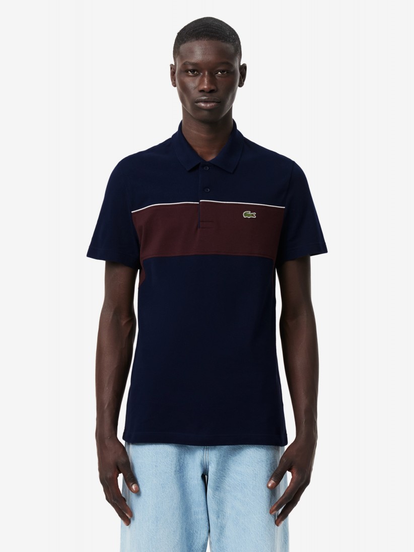 Color block polo online