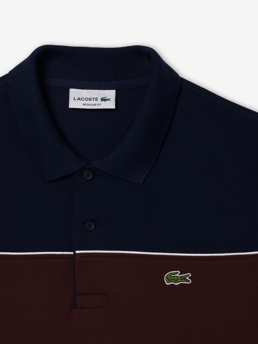 Polo Lacoste Color Block