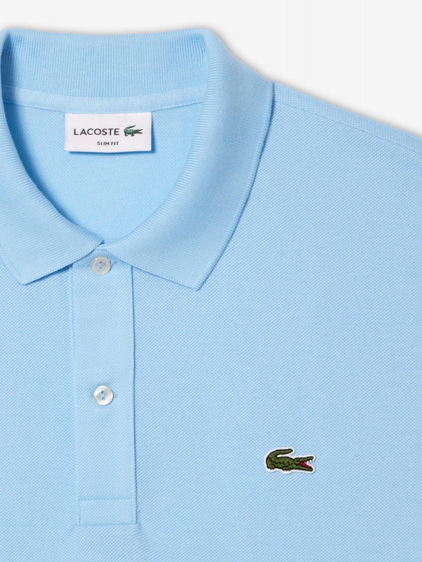 Lacoste Slim Fit Blue Polo Shirt