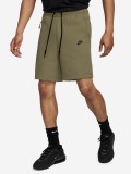 Nike Sportswear Tech Fleece Olive Green Shorts