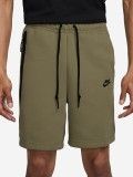 Nike Sportswear Tech Fleece Olive Green Shorts