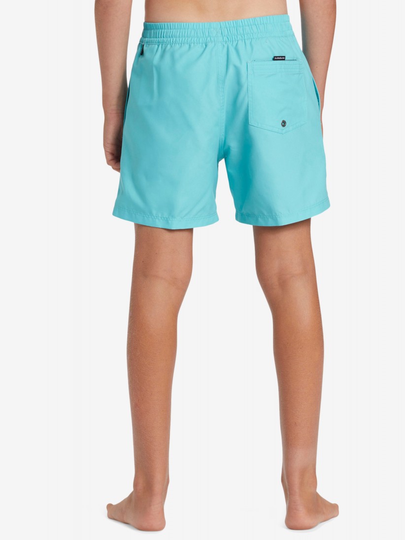 Quiksilver Solid Kids Blue Swimming Shorts