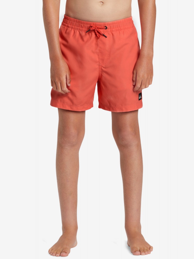 Cales de Banho Quiksilver Solid Criana