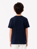 T-shirt Lacoste Croc Kids Azul