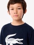 T-shirt Lacoste Croc Kids Azul