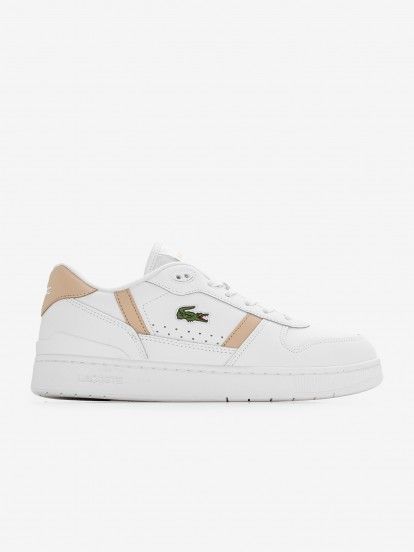 Lacoste Women's T-Clip White Sneakers