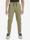 Pantalones Nike Sportswear Tech Fleece Verdes Olive Junior