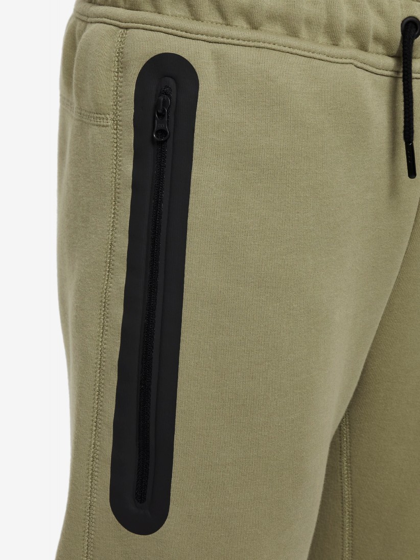 Pantalones Nike Sportswear Tech Fleece Verdes Olive Junior