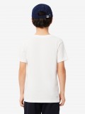 Lacoste Croc Kids White T-shirt