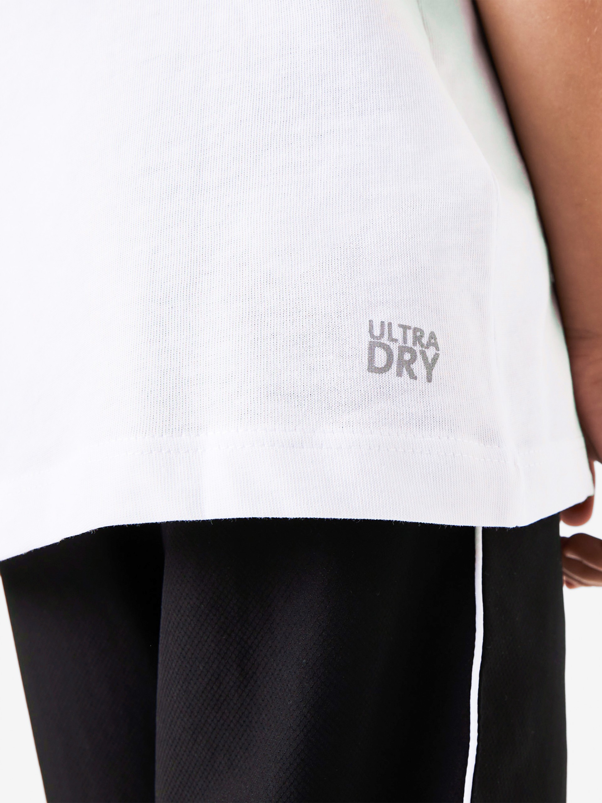 Camiseta Lacoste Croc Kids Blanca