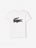 T-shirt Lacoste Croc Kids Branca