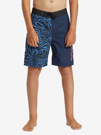 Quiksilver Everyday Warped Kids Swimming Shorts