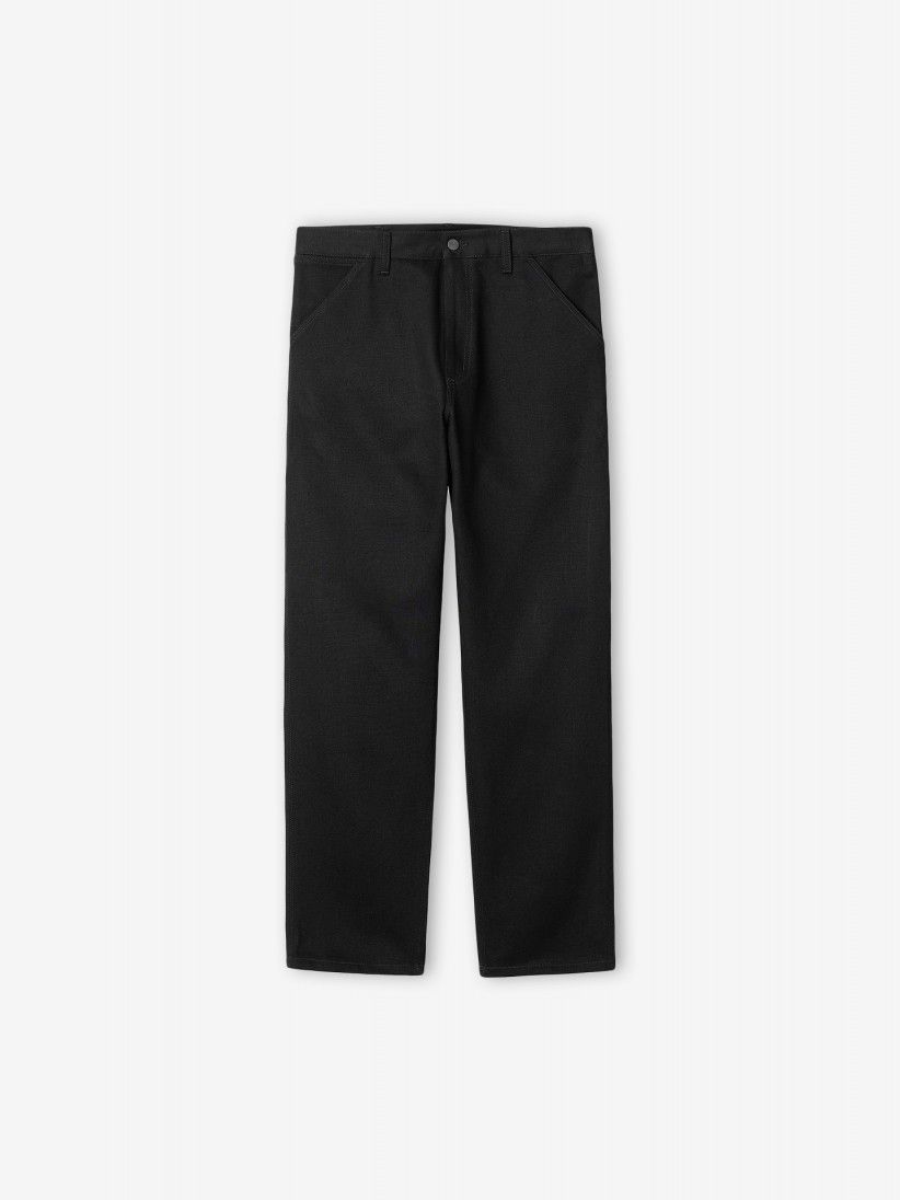 Pantalones Vaqueros Carhartt WIP Single Knee Negros