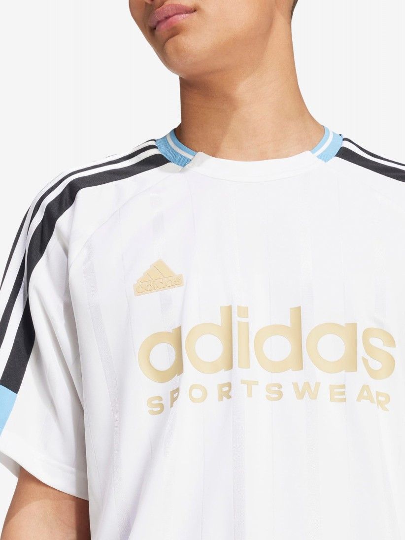 Camiseta Adidas House Of Tiro Nations Blanca