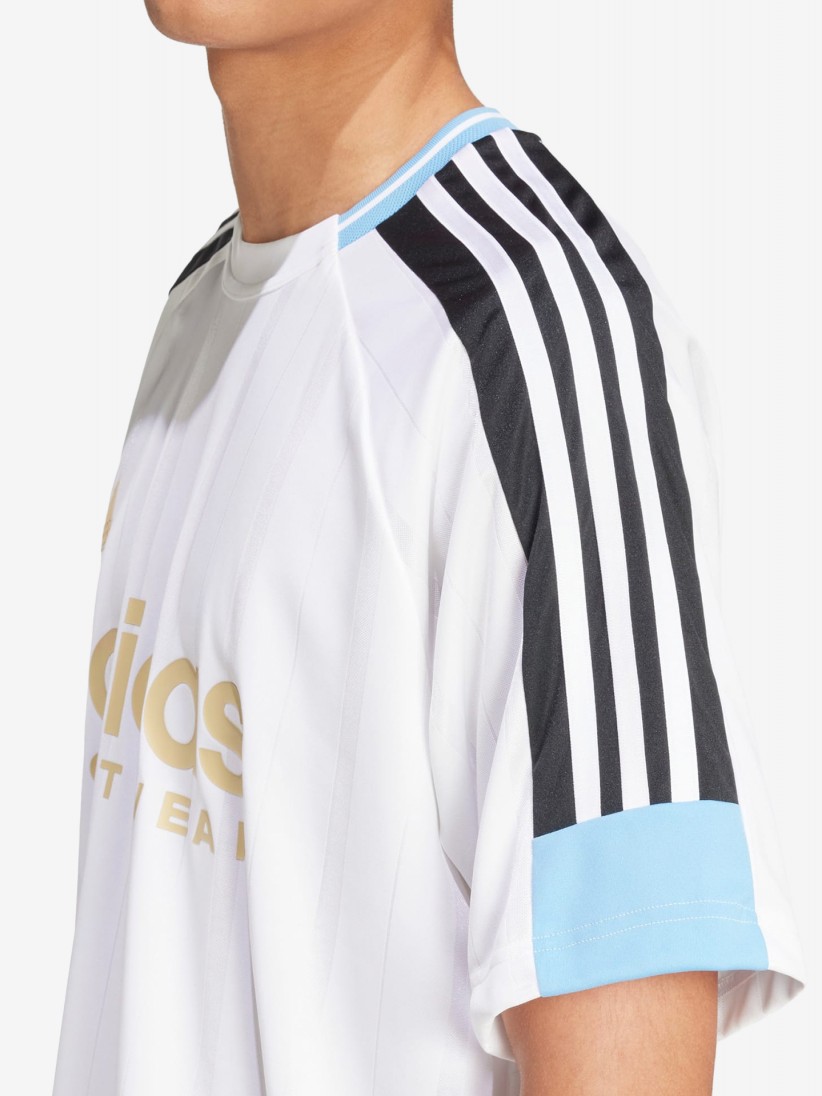 Camiseta Adidas House Of Tiro Nations Blanca