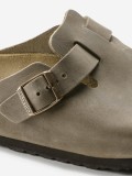 Birkenstock Boston Oiled Leather Slides