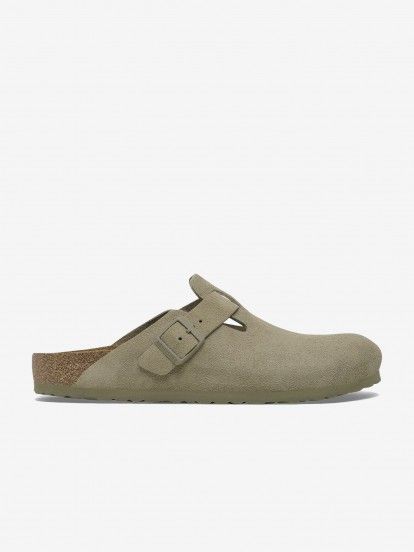 Chinelos Birkenstock Boston Suede Leather