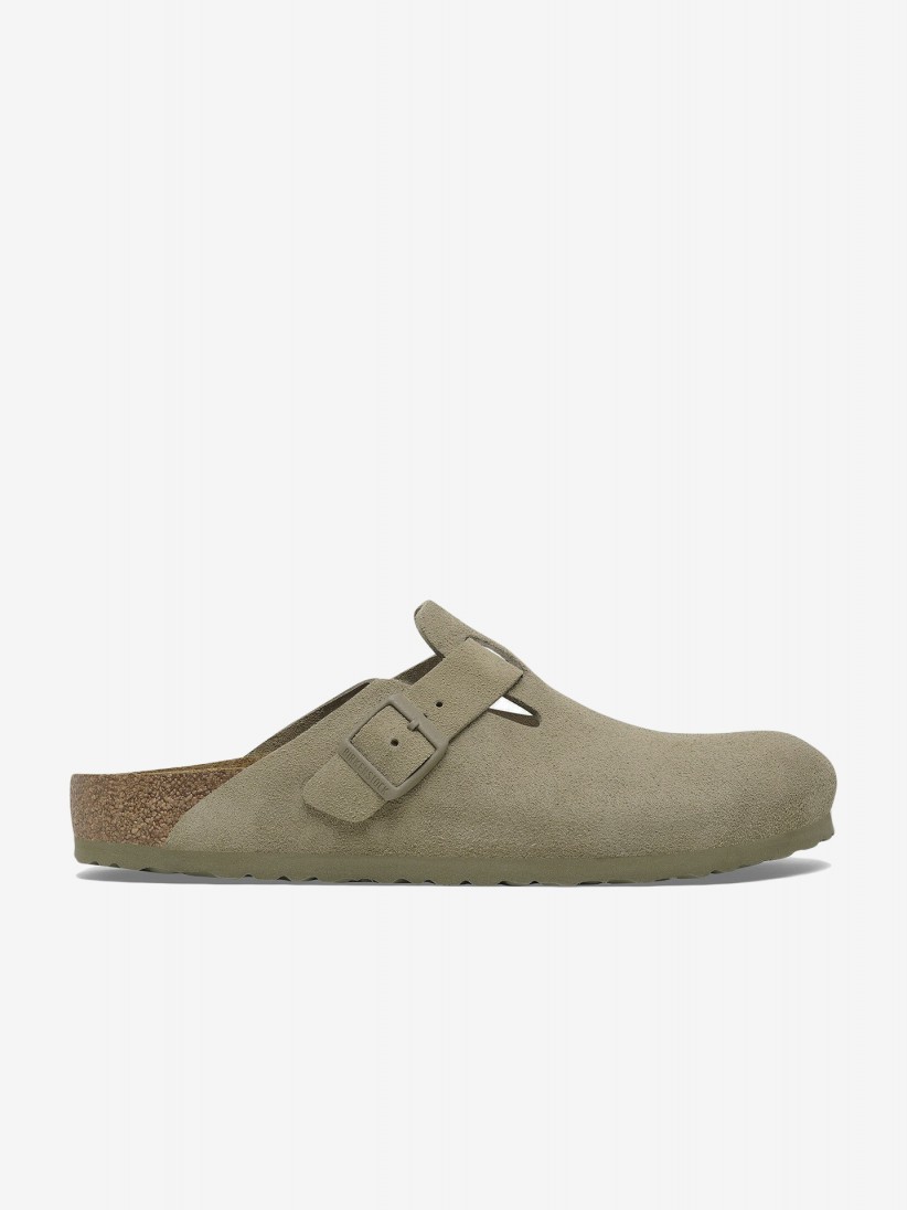 Chinelos Birkenstock Boston Suede Leather