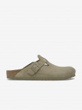 Birkenstock Boston Suede Leather Slides