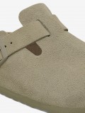 Chinelos Birkenstock Boston Couro em Camura Verdes