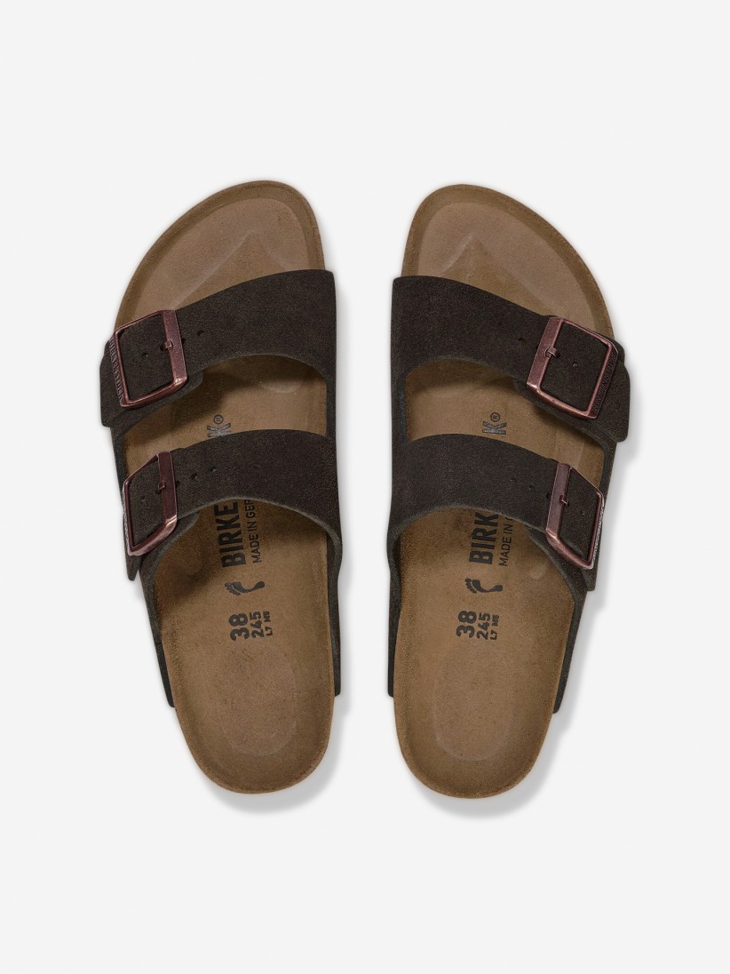 Birkenstock Arizona Suede Leather Slides