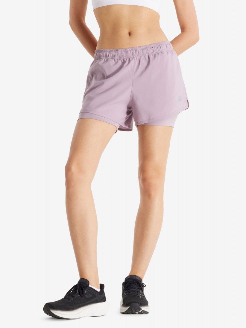 New Balance 2 In 1 3 Inch Shorts