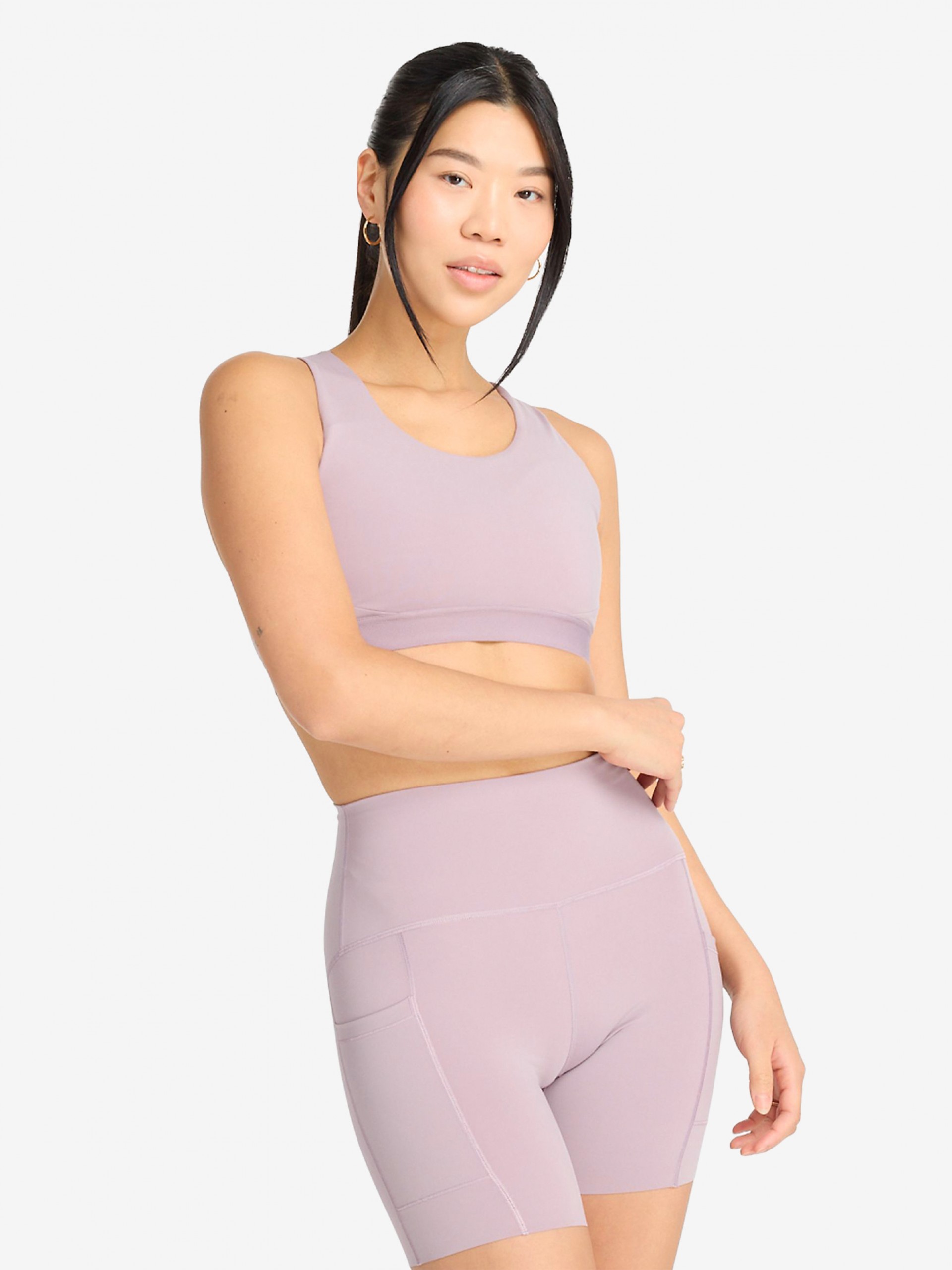 Sujetador Deportivo New Balance Sleek Pocket Sujeción Media