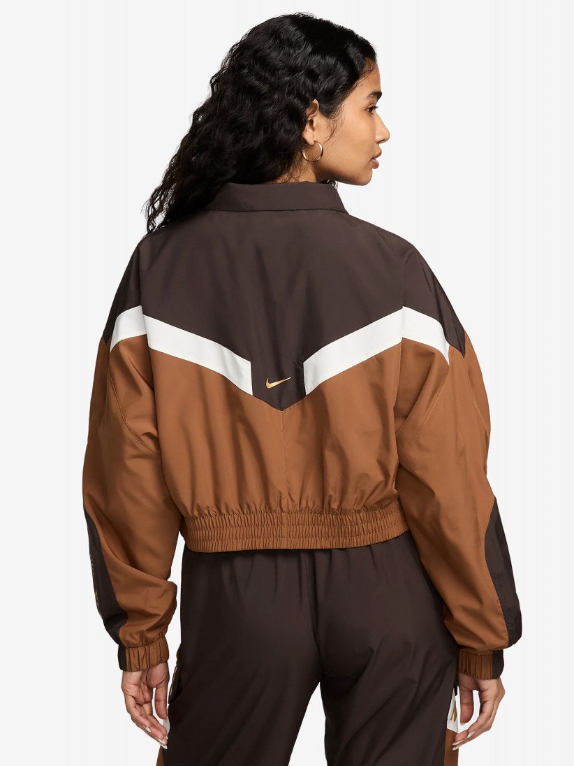 Nike Sportswear Woven W Brown Jacket