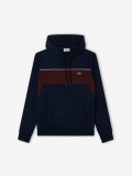 Lacoste Colorblock Classic Navy Blue Hoodie