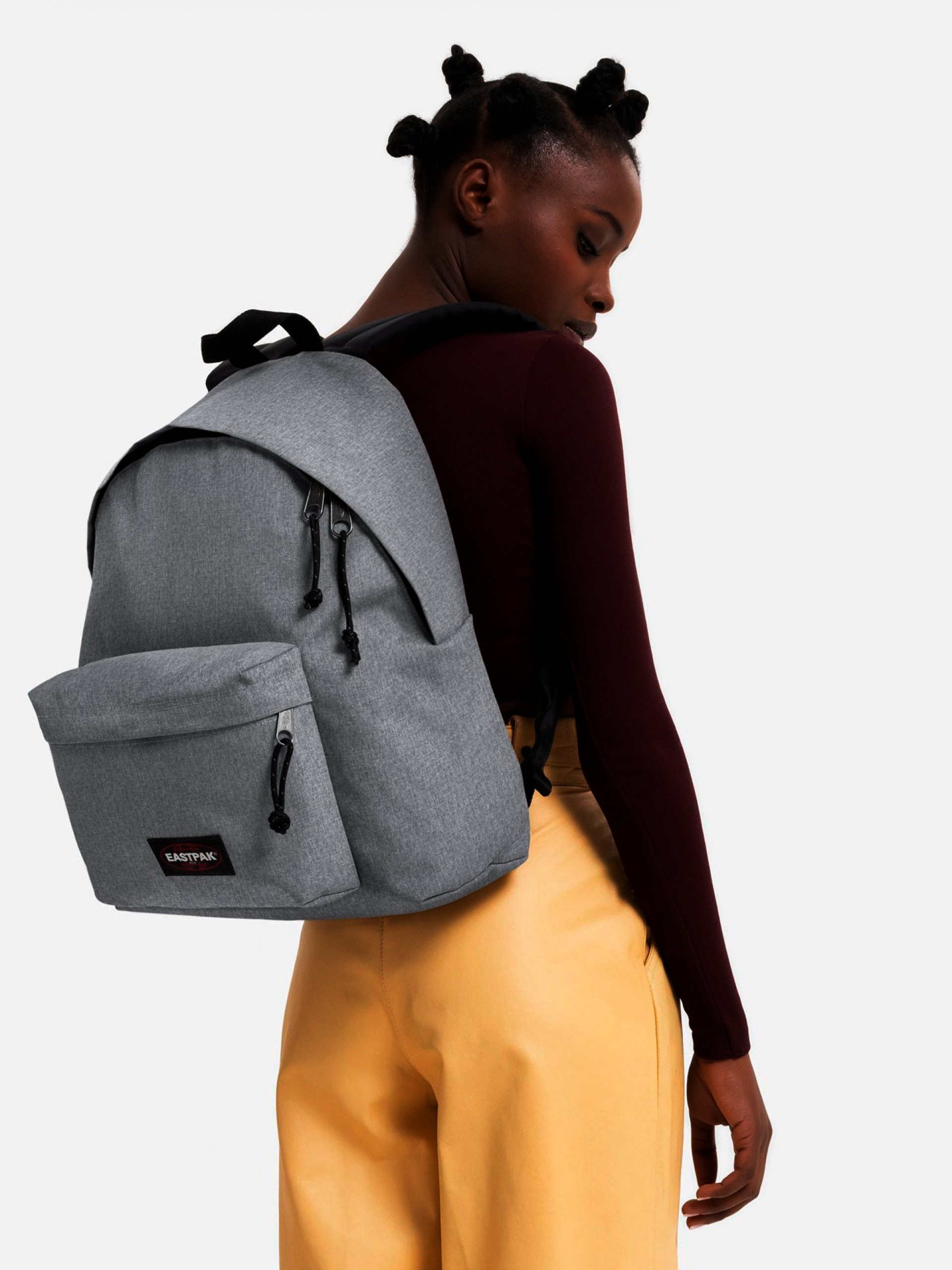 Mochila Escolar Eastpak Padded Pak'R Cinzenta