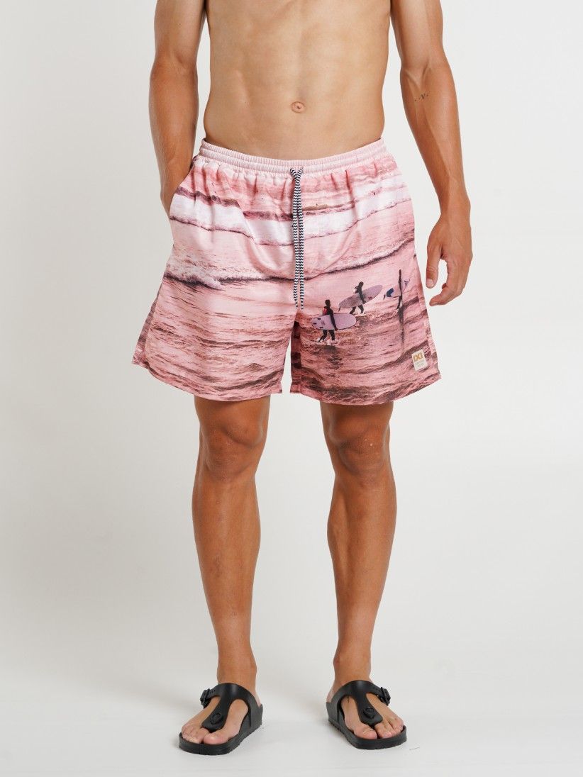 Pixis Surfer Sunset Swimming Shorts