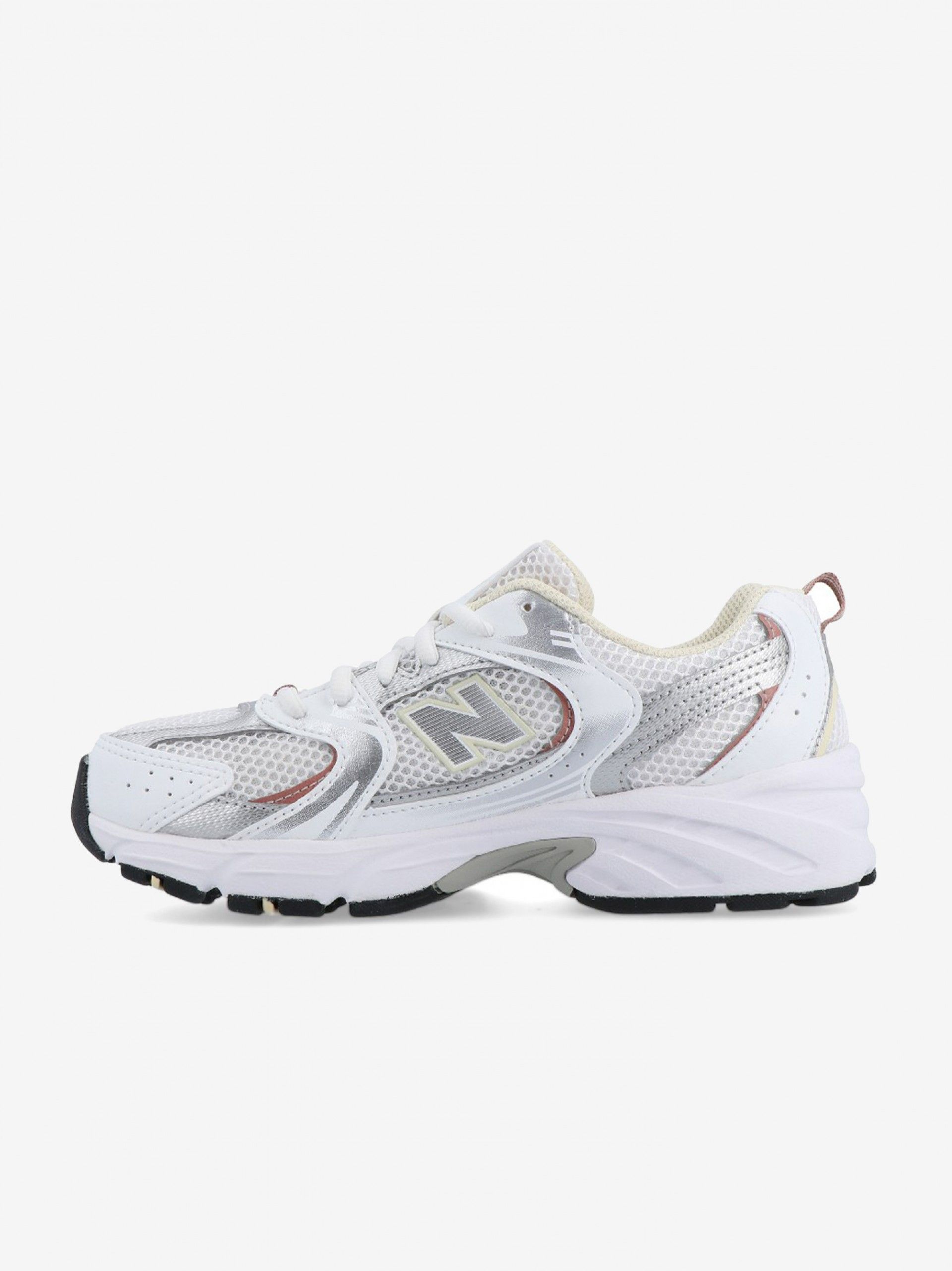 New Balance GR530 V1 White and Yellow Sneakers
