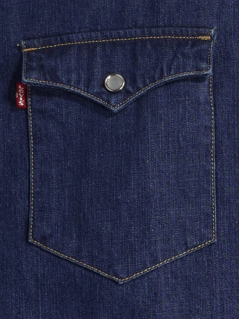 Levis Barstow Standard Western Denim Shirt